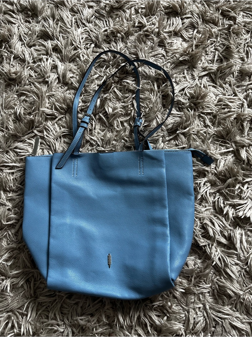 Leather Tote Bag - Women's Shoulder Handbag